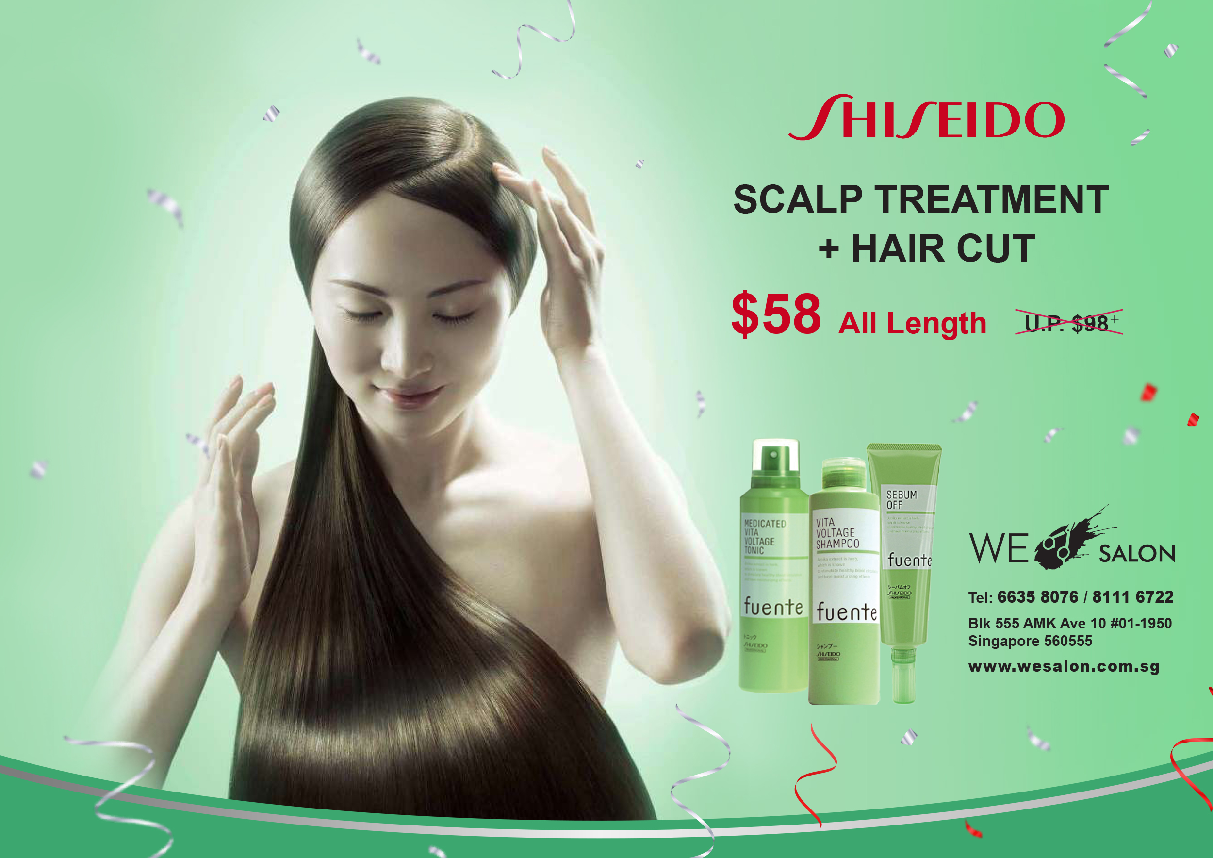 Shiseido-Scalp-Treatment = $58